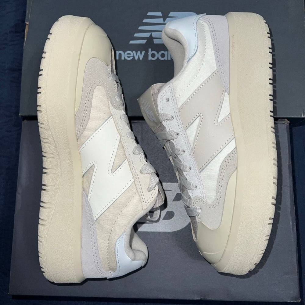 ‼️SOLD ‼️New Balance CT302 Grey and Beige Sneakers
